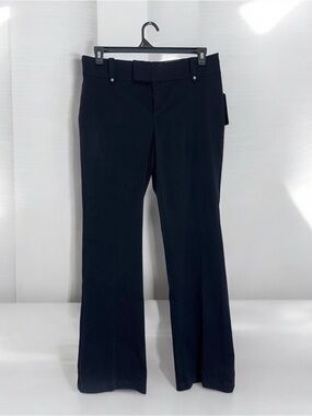 Flirtatious Women's Black Boot-Cut Stretch Dress Pants style 15 Juniors NWT